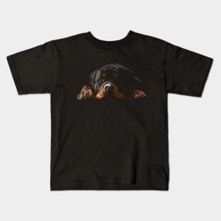 Rottweiler Welpe Kids T-Shirt